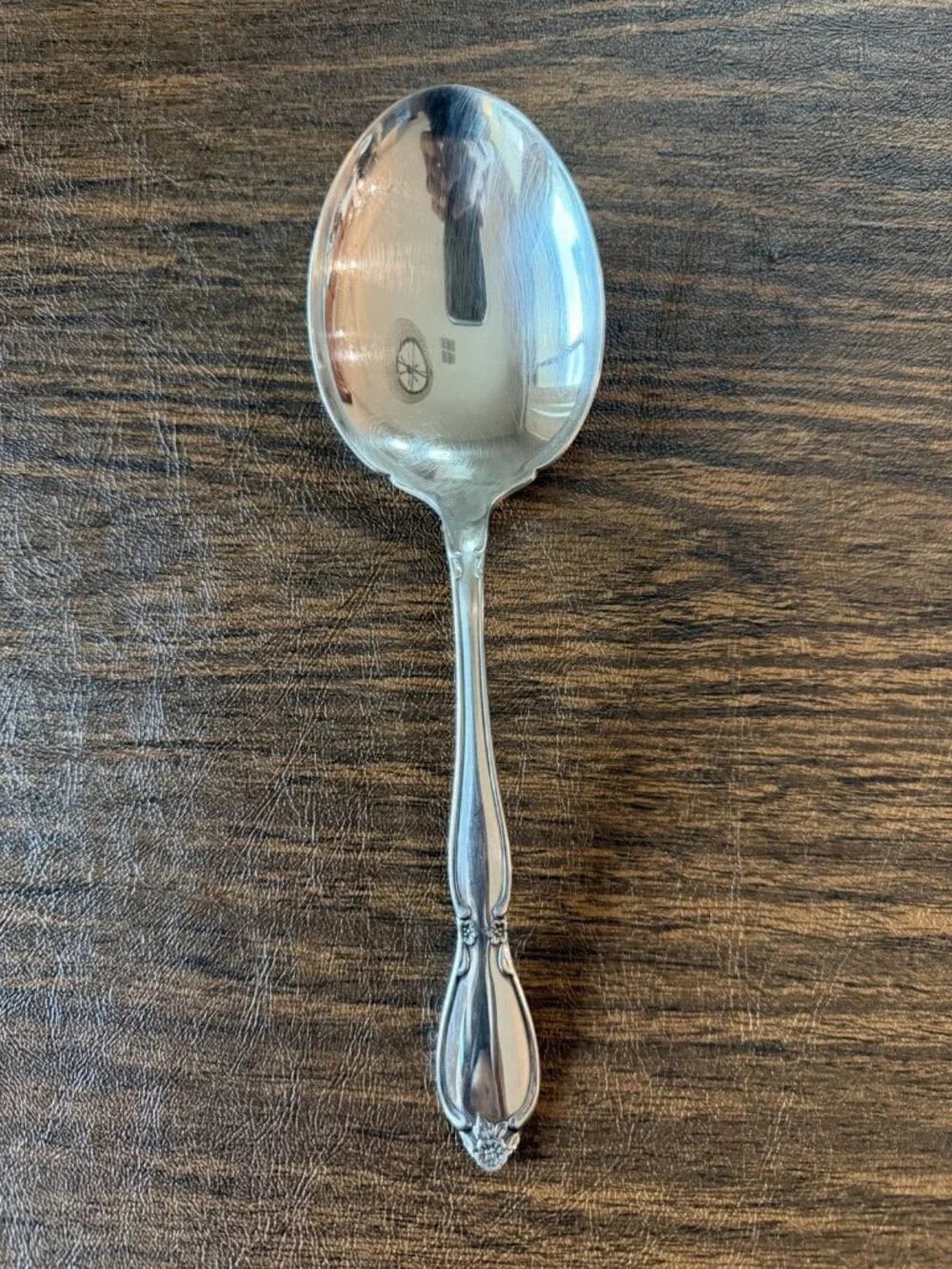 Set of 3 Oneida Community Chatelaine Stainless Casserole Serving Spoons 8.5